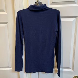 Max & Co. Navy Turtleneck Long Sleeve